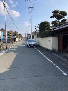 現地土地／前面道路