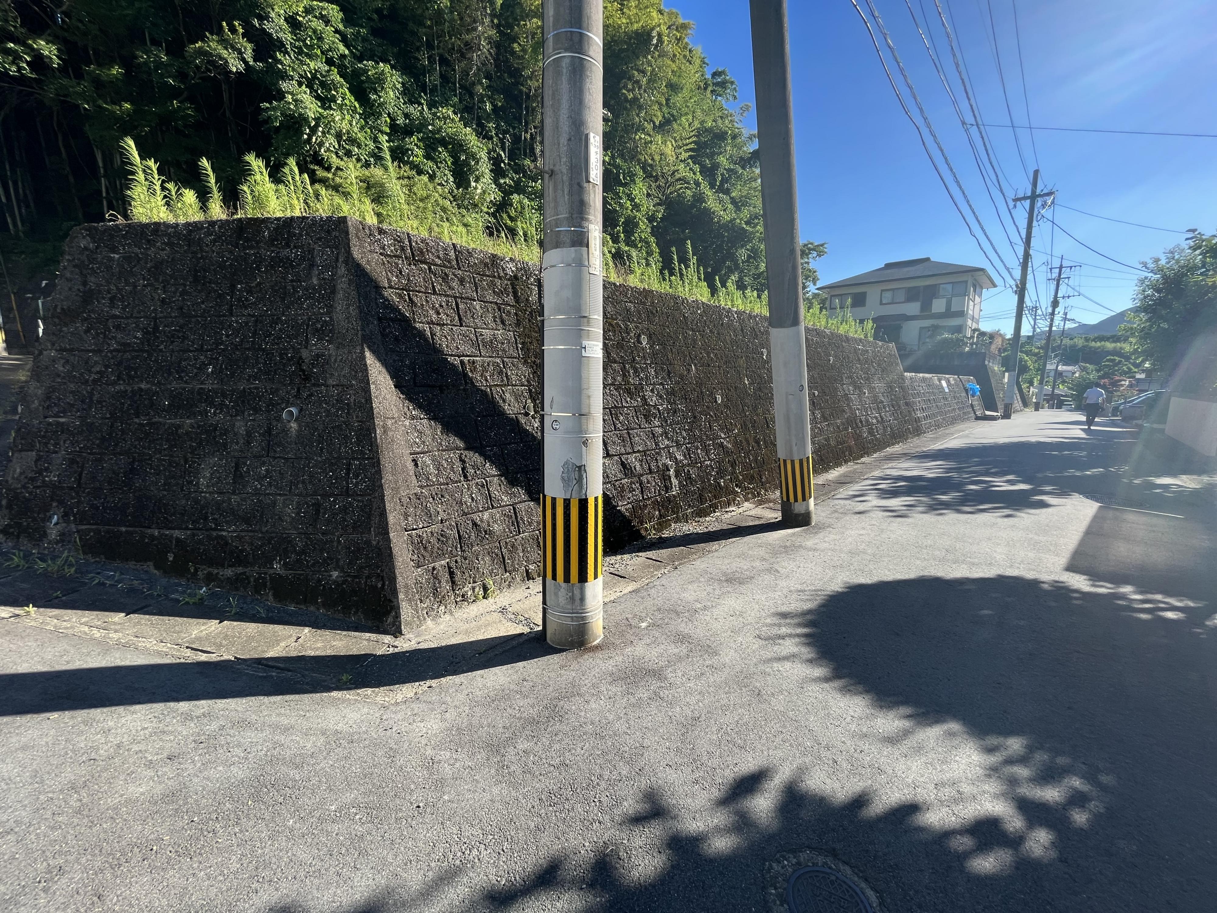 現地土地（前面道路含む）