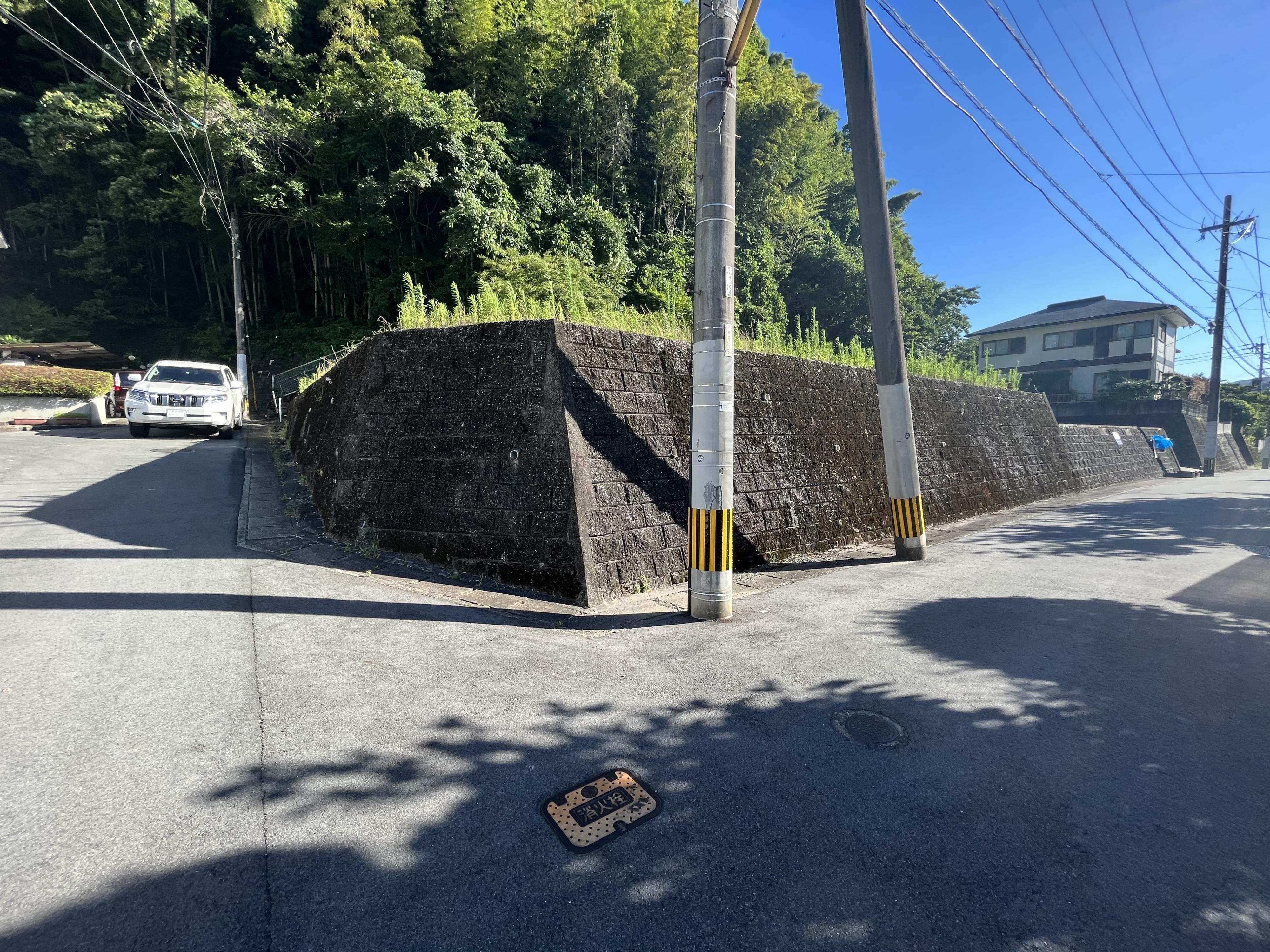 現地土地（前面道路含む）