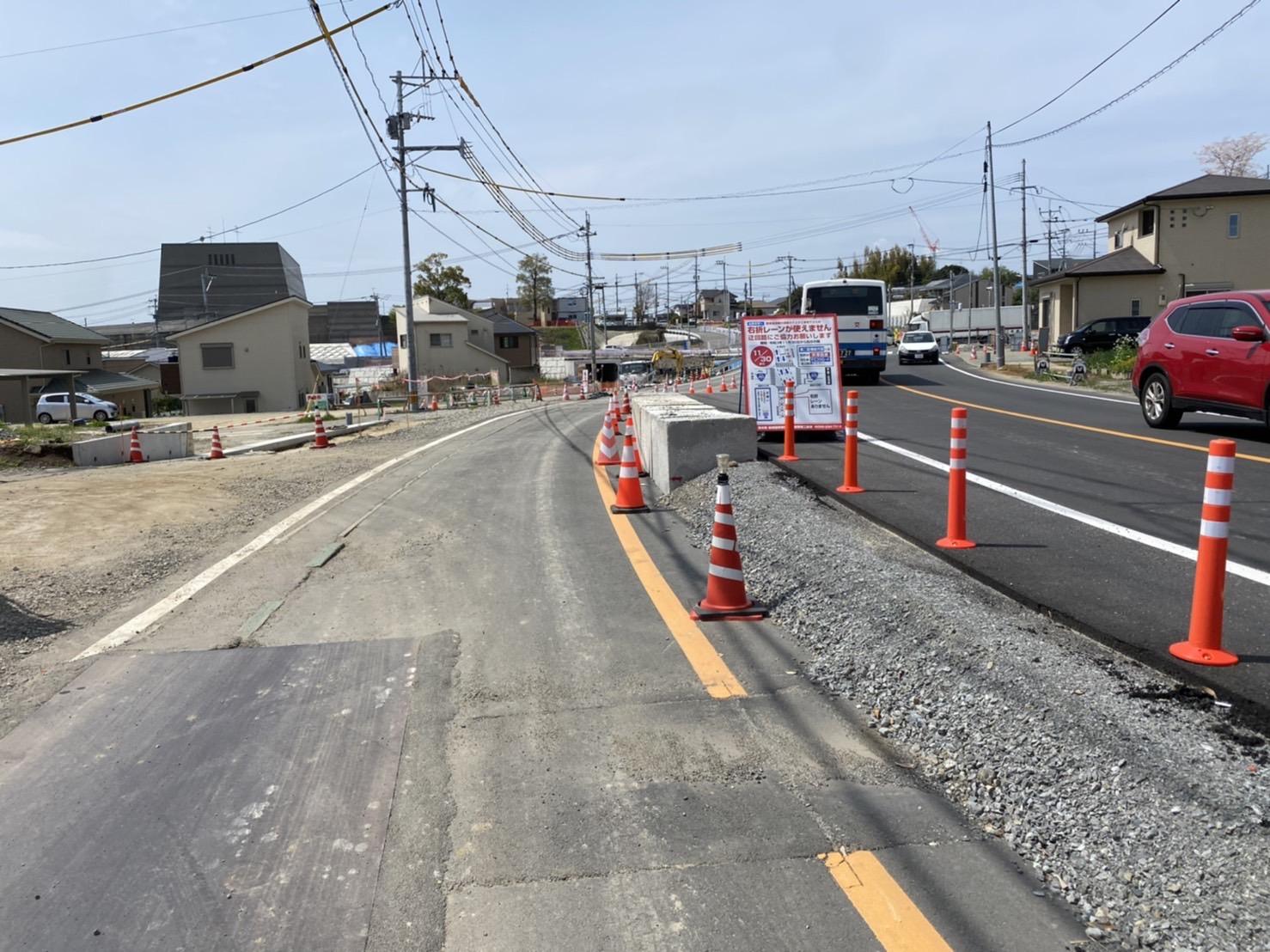 現地土地（前面道路含む）