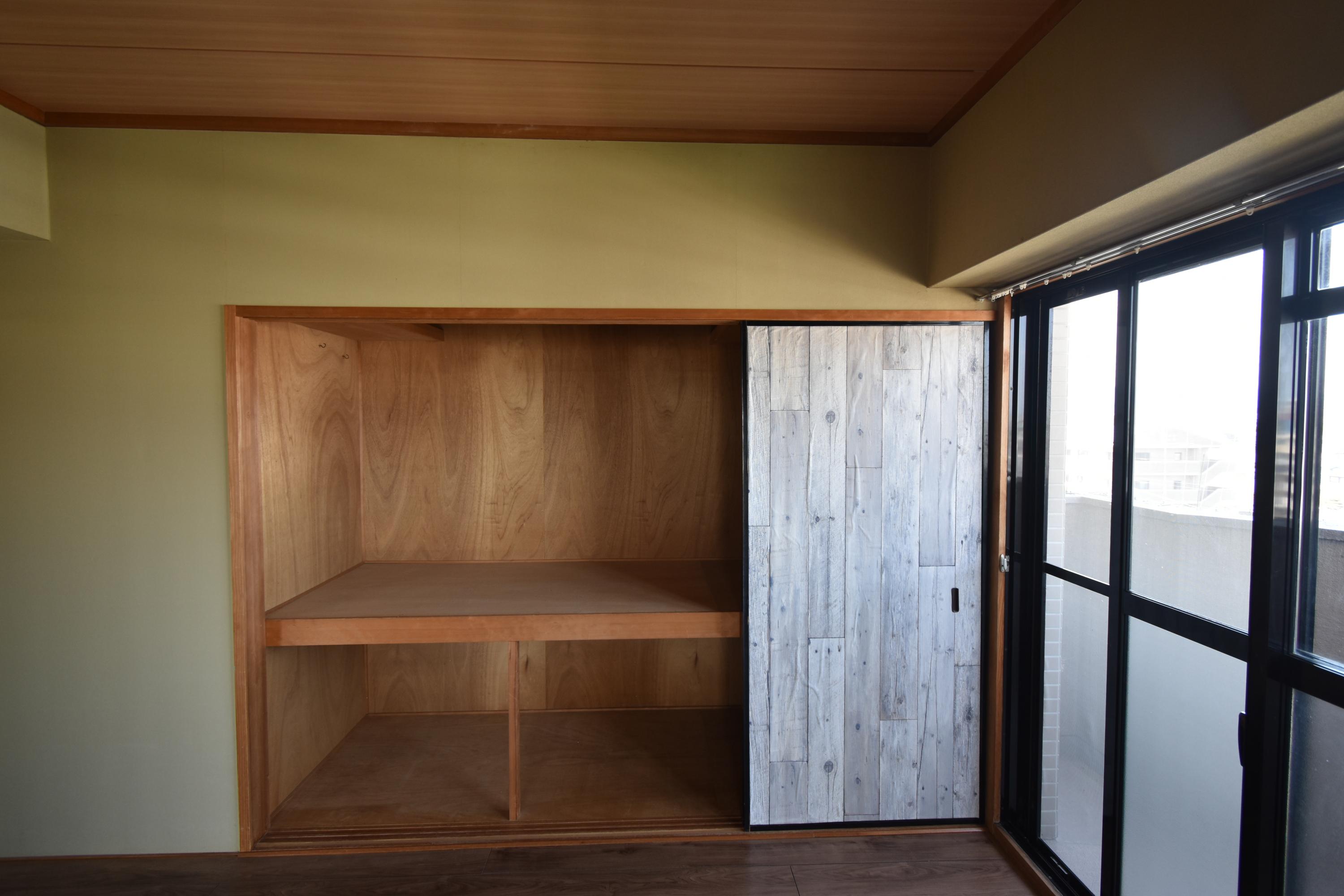 収納／洋室の収納。